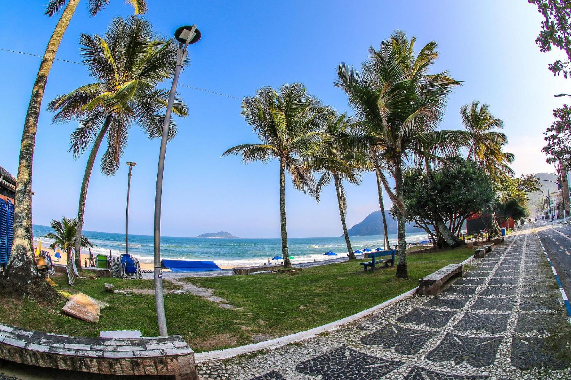 1E-Pe Na Areia Da Praia Do Tombo, 3 Quartos, Ar Cond, 2 Banheiros+Roupas De Cama Гуаружа Екстериор снимка