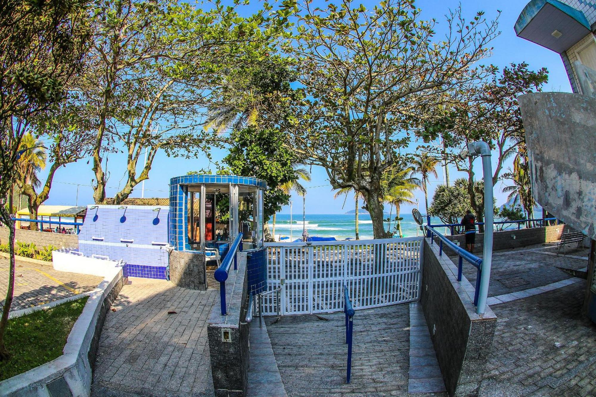 1E-Pe Na Areia Da Praia Do Tombo, 3 Quartos, Ar Cond, 2 Banheiros+Roupas De Cama Гуаружа Екстериор снимка
