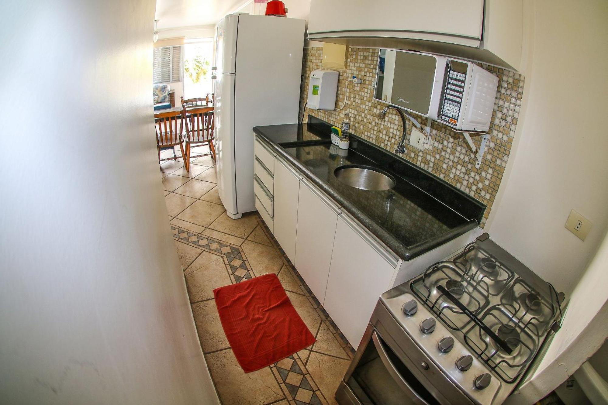 1E-Pe Na Areia Da Praia Do Tombo, 3 Quartos, Ar Cond, 2 Banheiros+Roupas De Cama Гуаружа Екстериор снимка