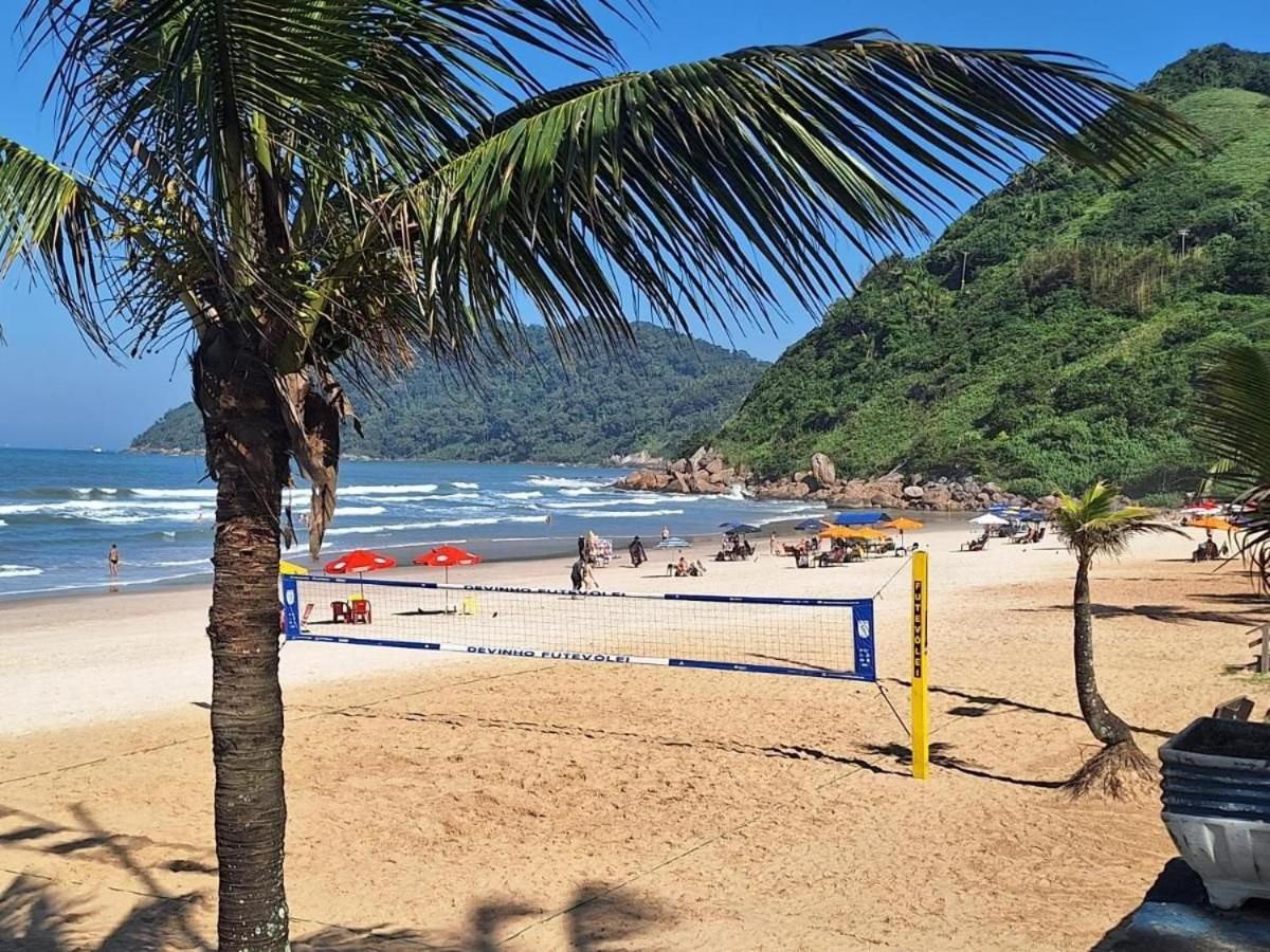 1E-Pe Na Areia Da Praia Do Tombo, 3 Quartos, Ar Cond, 2 Banheiros+Roupas De Cama Гуаружа Екстериор снимка
