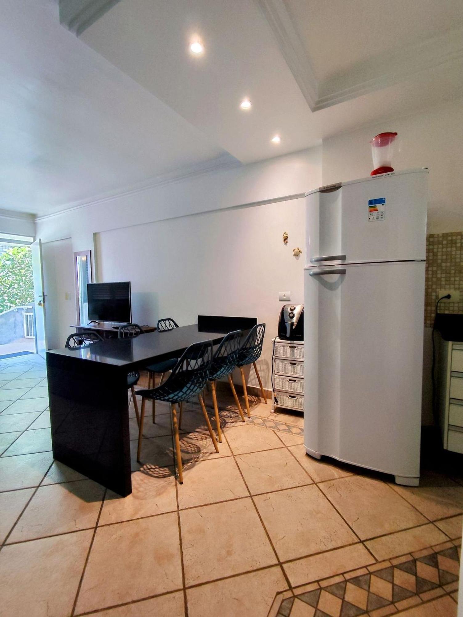 1E-Pe Na Areia Da Praia Do Tombo, 3 Quartos, Ar Cond, 2 Banheiros+Roupas De Cama Гуаружа Екстериор снимка